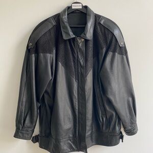 Black Leather Jacket